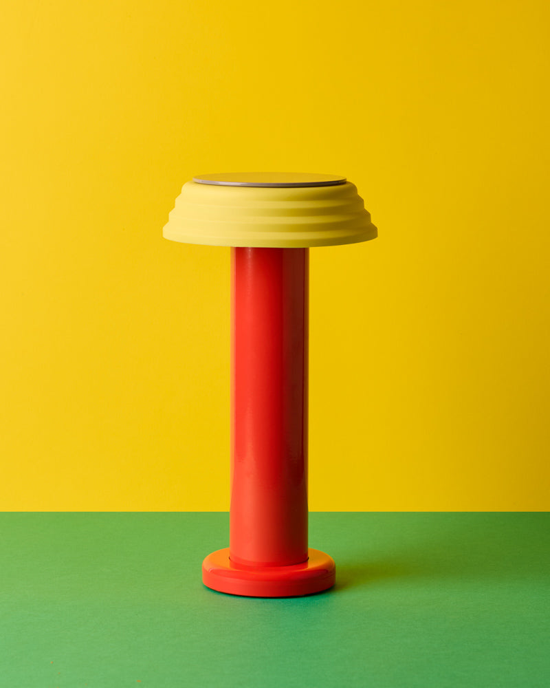Sowden - Rechargeable portable lamp - Red Yellow