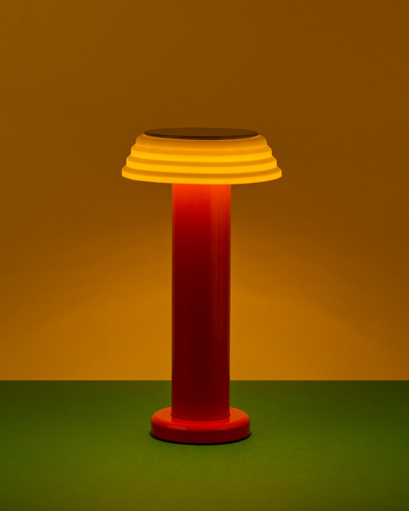Sowden - Rechargeable portable lamp - Red Yellow