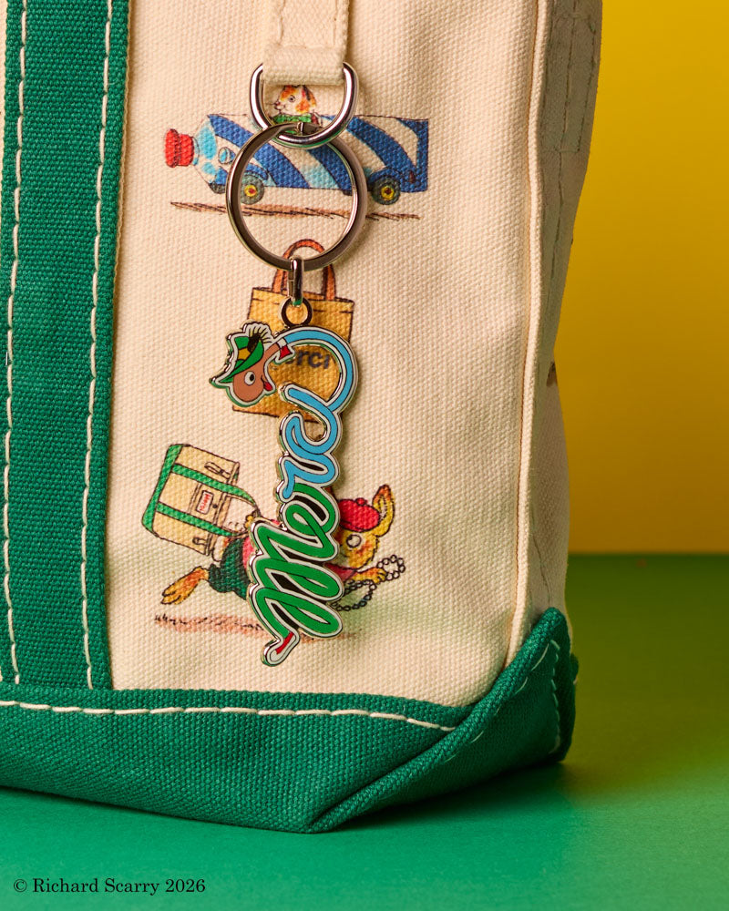 Merci x Richard Scarry - Porte-Clé