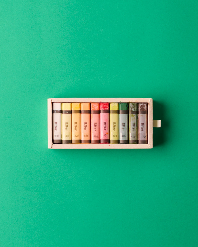B.Fter - Set De Craies Grasses Parfumées Pastels