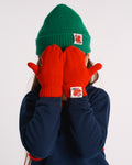 Merci - Moufles Lucky Enfant - Rouge
