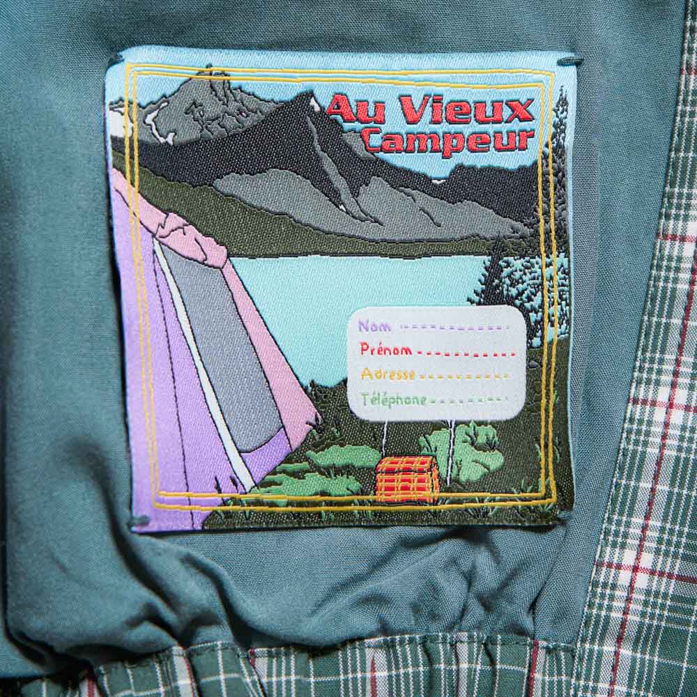 Veste à carreaux Claude - Vert & Blanc - Au Vieux Campeur Cp - détail 10