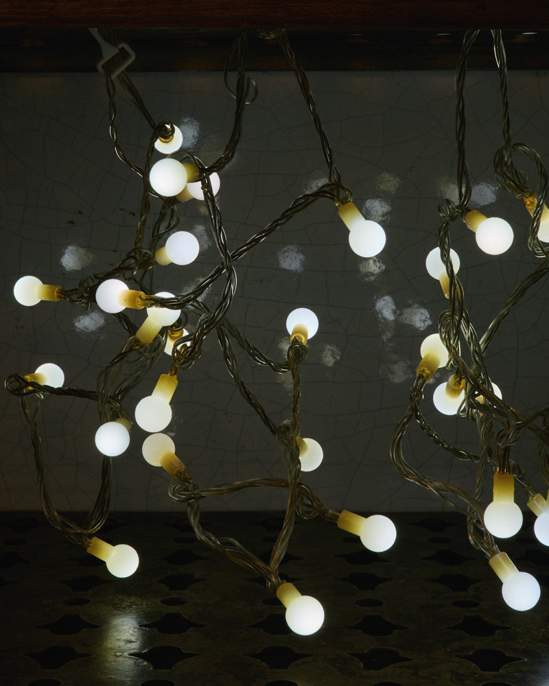 Blachere - Guirlande lumineuse Cherry 64 LED - Blanc