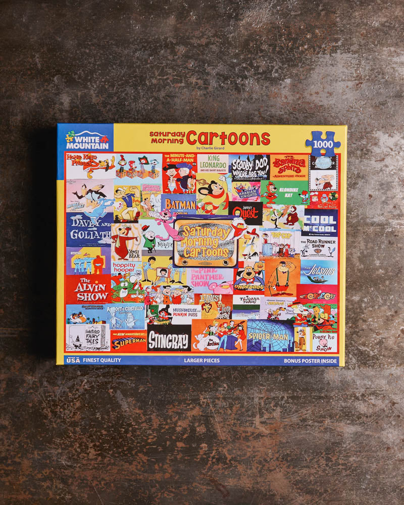 White Mountain Puzzles - Puzzle - Morning Cartoons