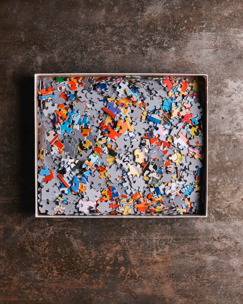 White Mountain Puzzles - Puzzle - Morning Cartoons