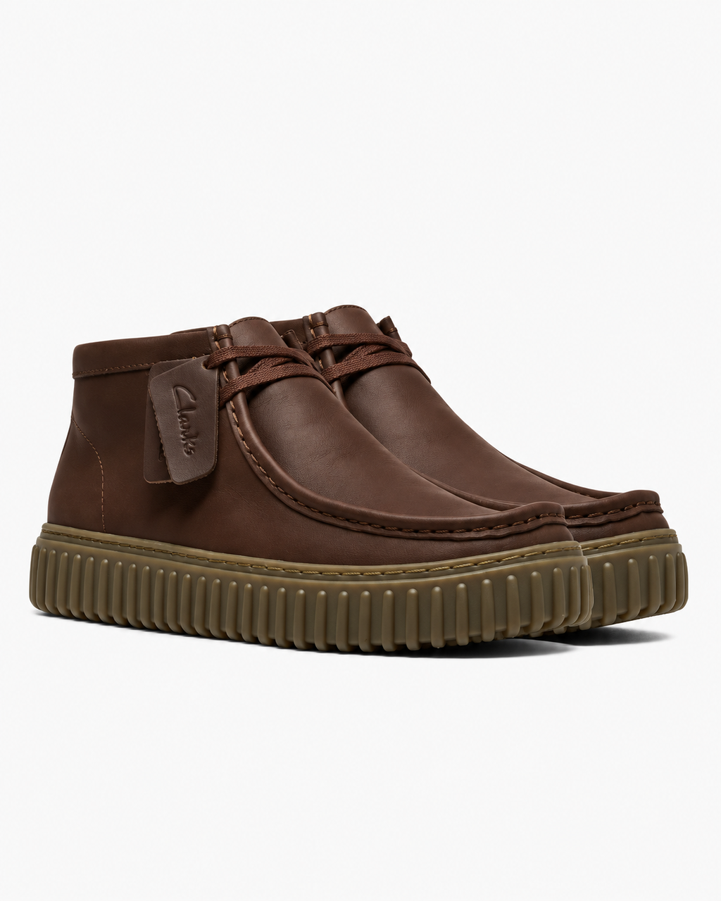 Clarks - Torhill Hi Boots - Brown
