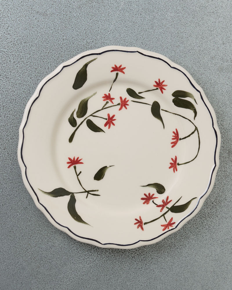 Diego Nine - Dinner Plate - Grandfather's Flowers