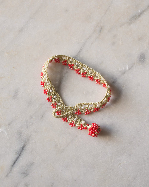 Ottomania - Bracelet Meadow - Beige & Corail