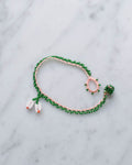 Ottomania - Orange Bracelet - Green & Pink