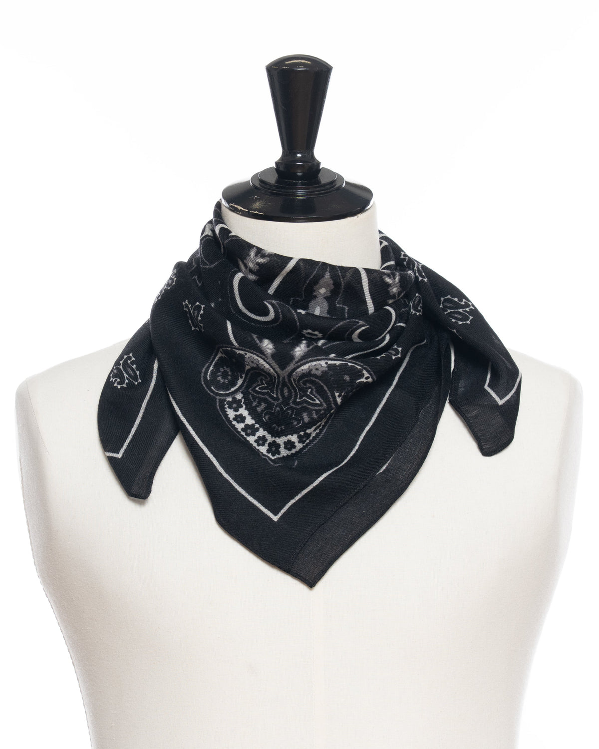 Destin - Pamila Bandana Scarf - Black