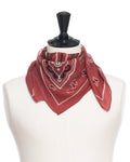 Destin - Foulard Pamila Bandana - Rouge