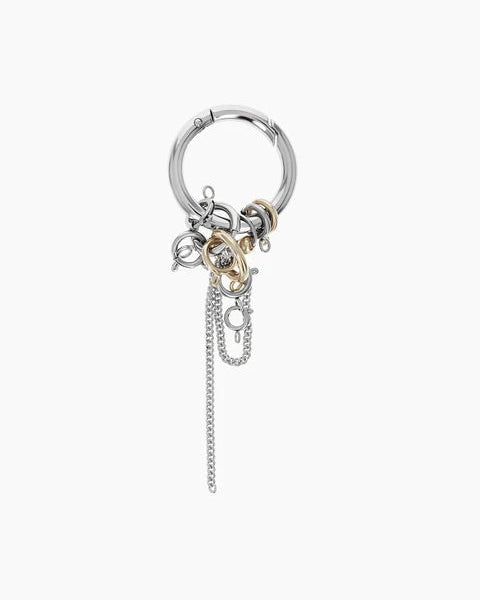 Justine Clenquet - Pam Keychain - Gold Palladium