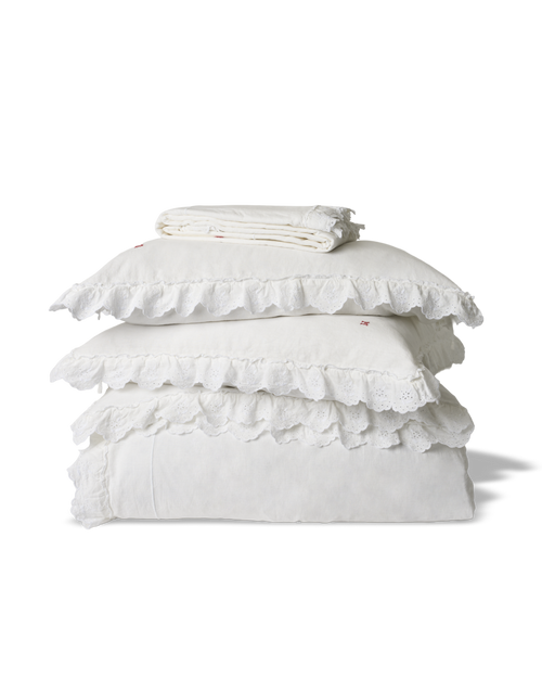 Merci - Embroidered Linen Bedding Set - 03 Ajour
