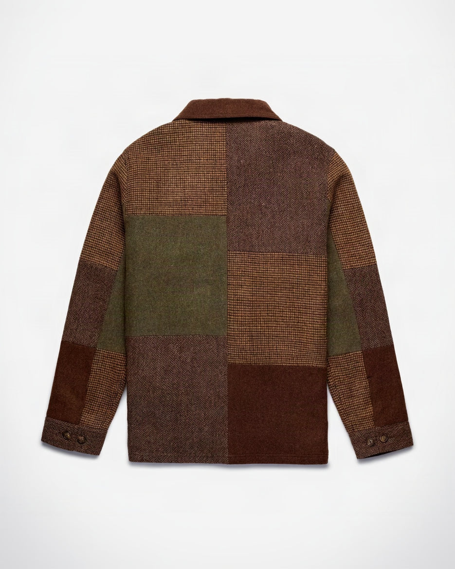 Sebago - Veste Dorr Patchwork - Marron Multi