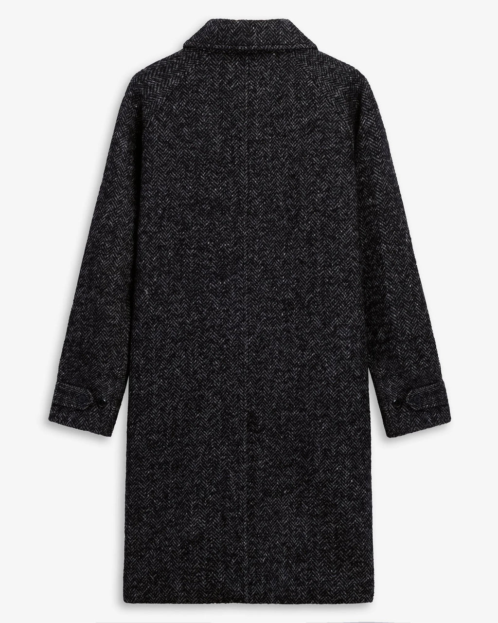 Sebago - Manteau Mohair Bingham - Gris Noir