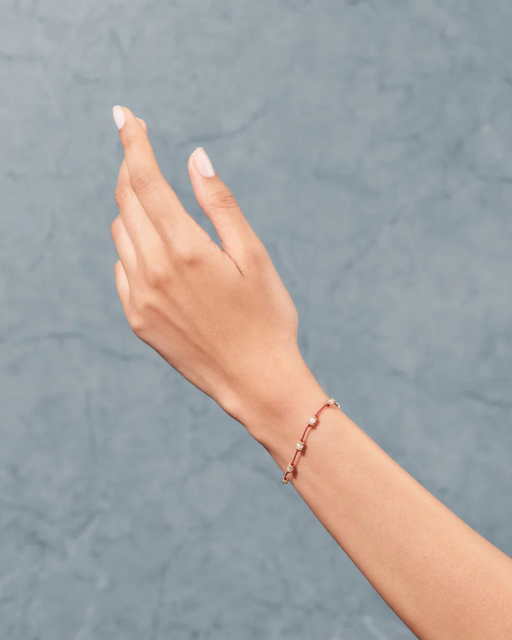 Tityaravy - Bracelet Lotus - Rouge Perles