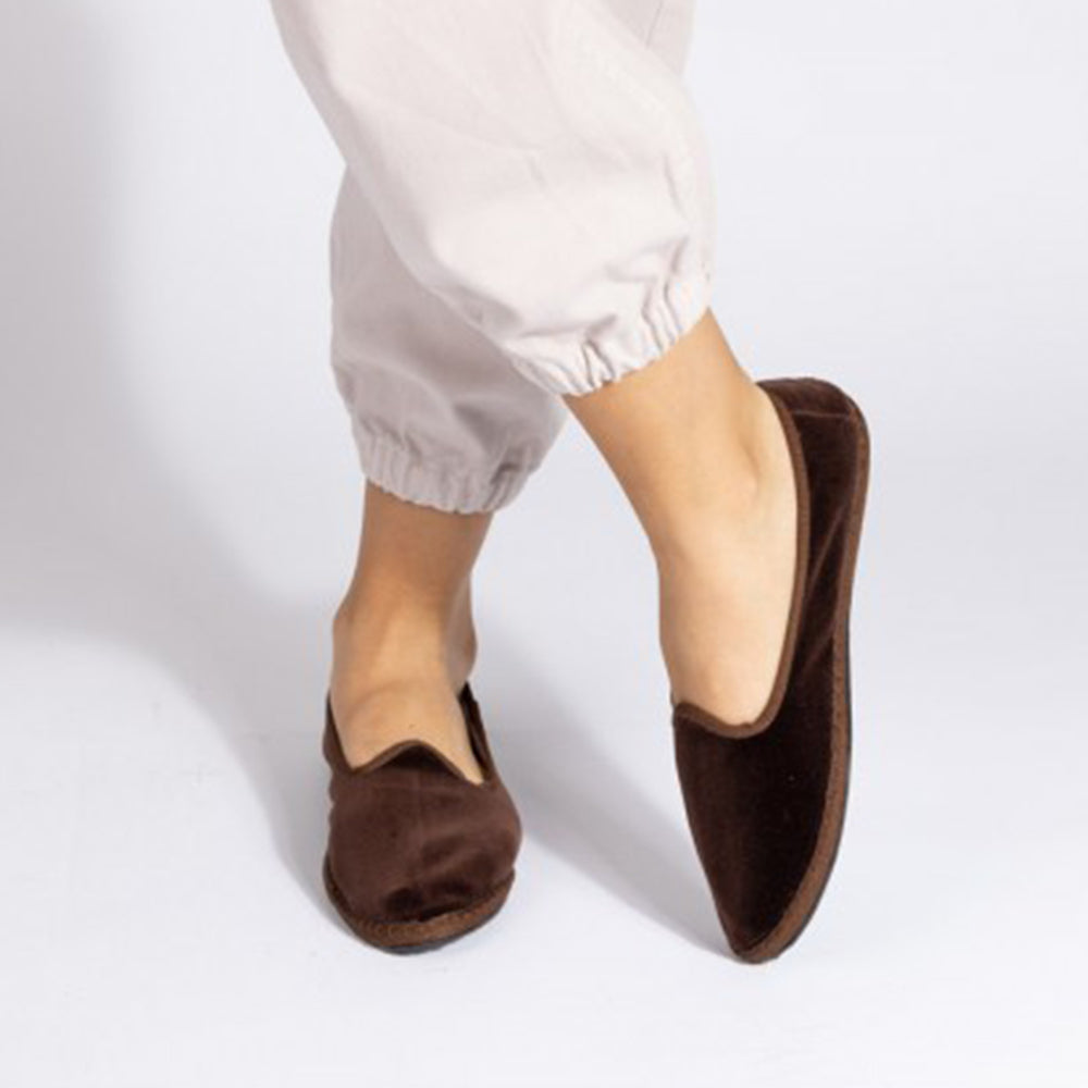 Drogheria Crivellini - Papusse Classic Ballet Flats - Brown