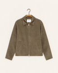 NN.07 - Veste Arlo - Marron, vue de face sur cintre