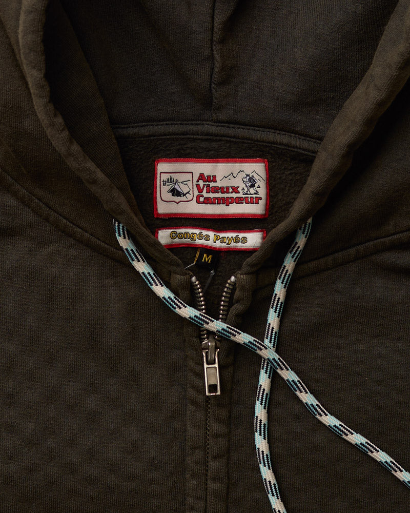 Au Vieux Campeur - Congés Payés - Sweat à capuche felix - Kaki