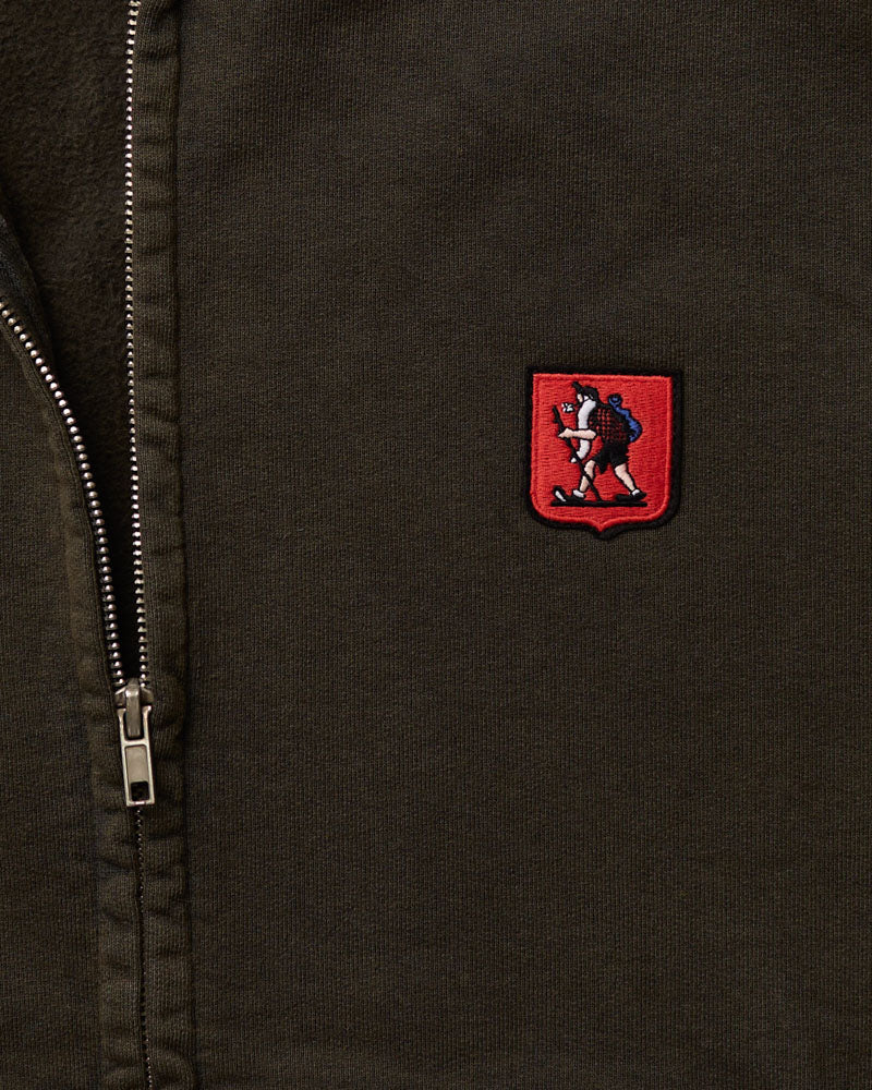 Au Vieux Campeur - Congés Payés - Sweat à capuche felix - Kaki
