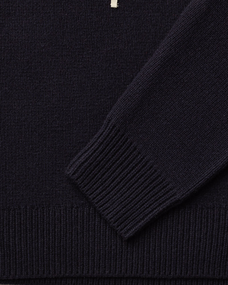 Au Vieux Campeur - Paid Holidays - Archer Sweater - Navy