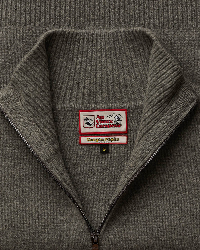 Au Vieux Campeur - Paid Holidays - Archer Sweater - Heather Gray