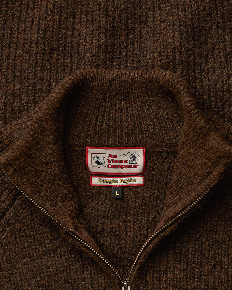 Au Vieux Campeur - Congés Payés - Pull Samuel - Marron