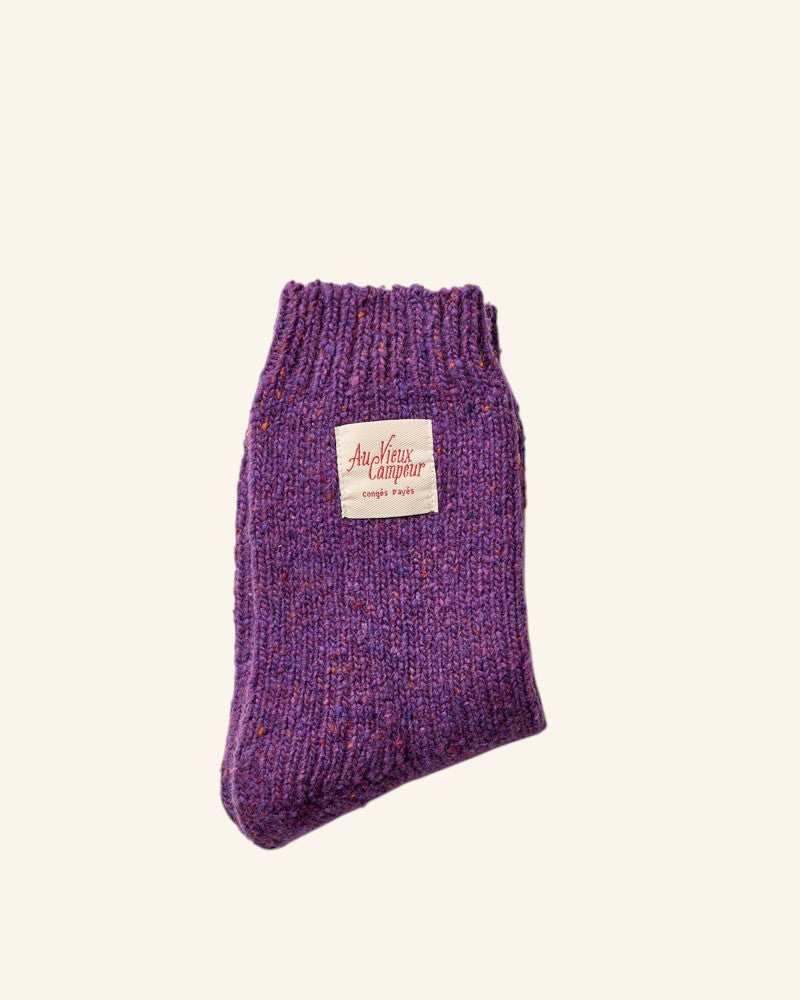 Au Vieux Campeur - Congés Payés - Chaussettes Fenway - Violet