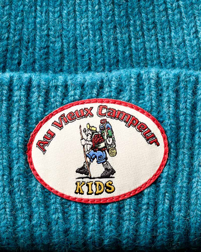 Au Vieux Campeur - Congés Payés - Bonnet Ben Kids - Bleu