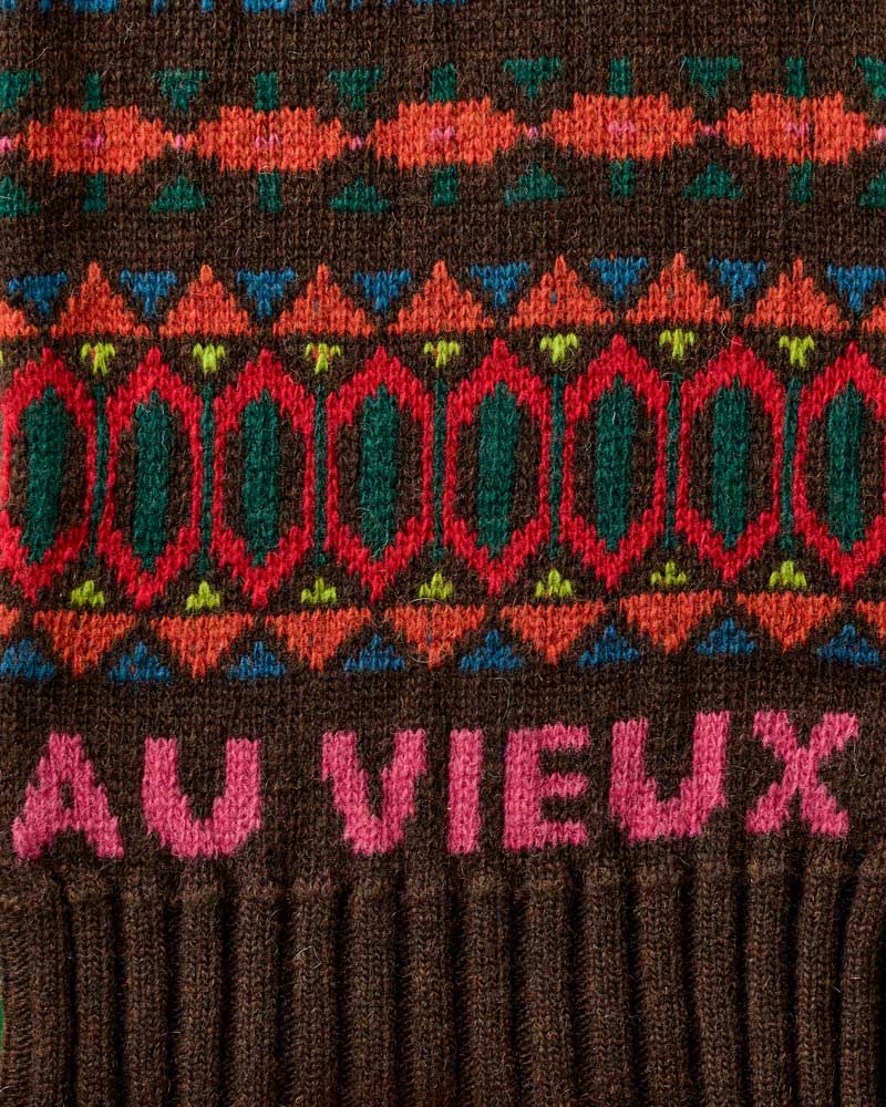 Au Vieux Campeur - Congés Payés - Echarpe Elias - Marron