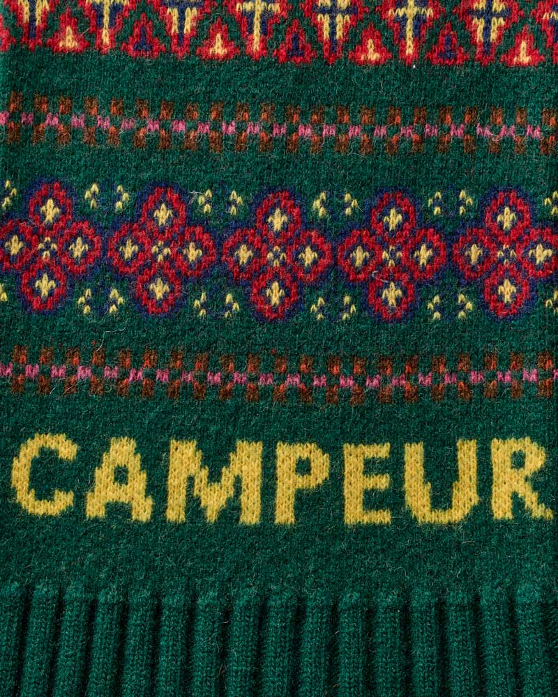 Au Vieux Campeur - Congés Payés - Echarpe Elias - Vert