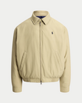 Veste matelassée Merci Paris Ralph Lauren kaki en sergé avec fermeture zippée et logo brodé sur la poitrine